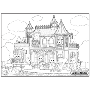 Sylvanian Families Colouring