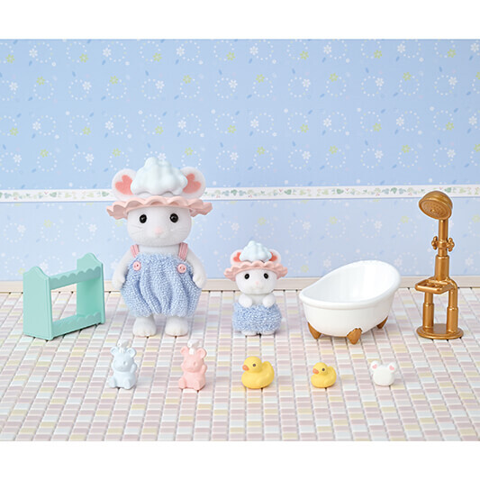 Sylvanian Families «Зефирные мышата и набор для купания» - 9