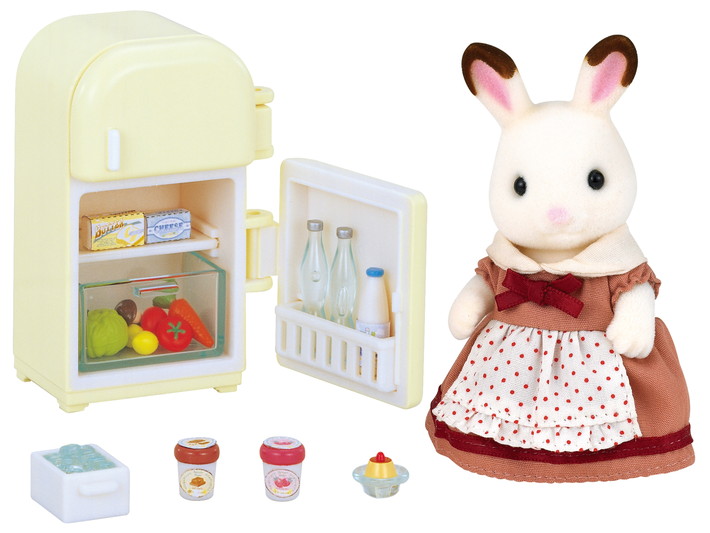 Мама кролик и холодильник | Sylvanian Families